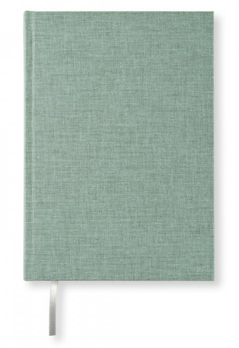 Olinjerad Blank Book A5 - 128 sidor Misty green