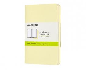 Moleskine Cahier Journal Plain Pocket Yellow