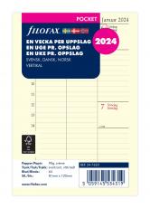 Filofax Dagbok Pocket vertikal 2024