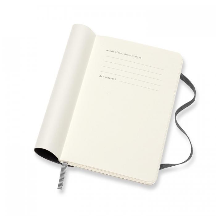 Moleskine Monthly Notebook svart soft pocket 21/22