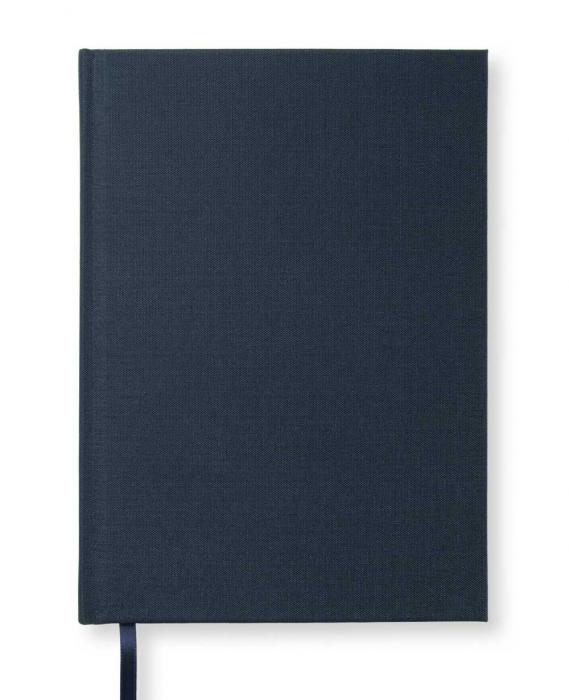 Olinjerad Blank Book A5 - 128 sidor Navy