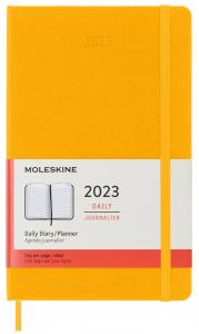 Moleskine Moleskine Daily Orange Yellow Hard Large 2023 - Kalenderkungen.se