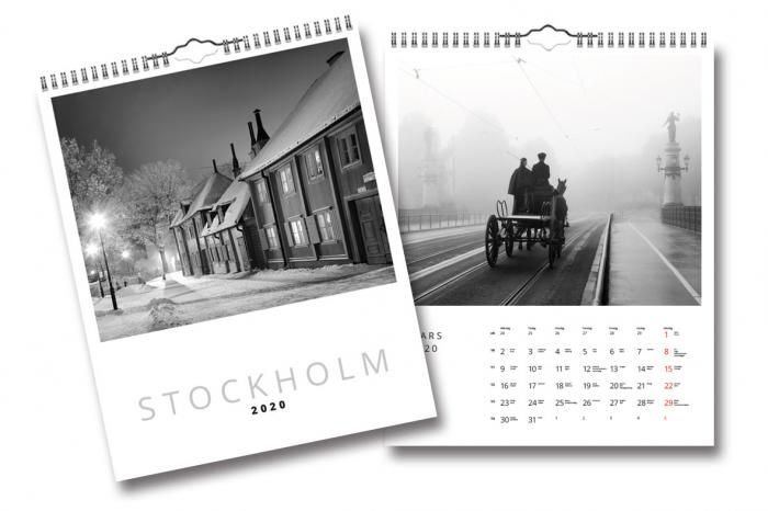 köpa julgran stockholm 2020 Köp Gullers Väggkalender Stockholm 2020   Kalenderkungen.se