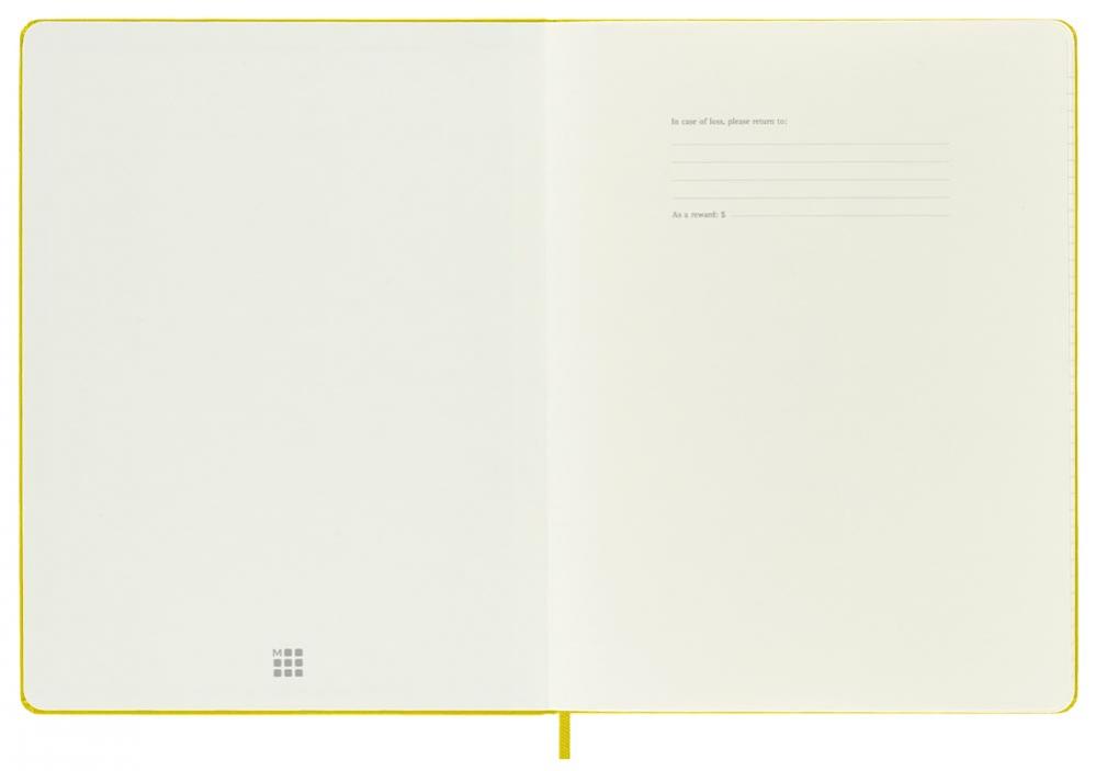 Moleskine Weekly Notebook Hay Yellow hard XL 2023