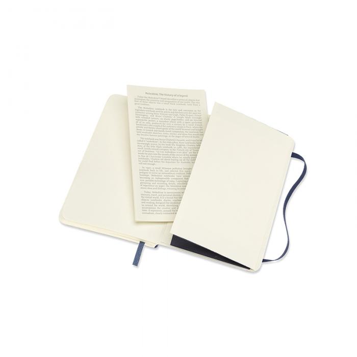 Moleskine Dotted Classic Notebook Pocket - Blå