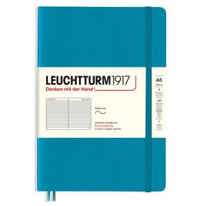 Leuchtturm Notebook A5 soft Ruled Ocean