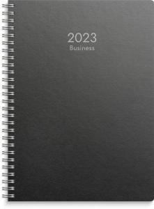Business A5 svart miljökartong 2023