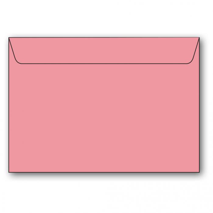 C5 Kuvert 5-pack 110g Rosa