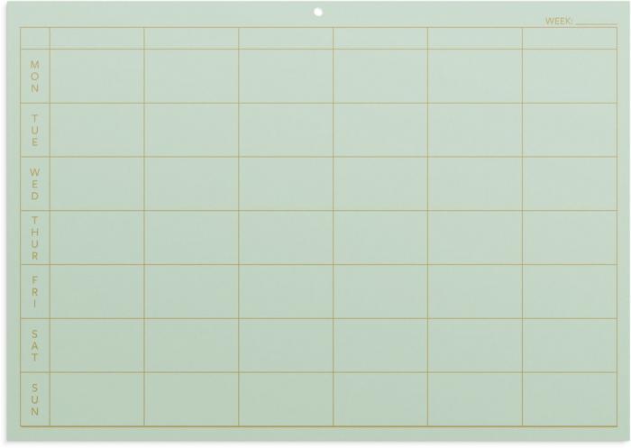 Week Planner odaterad Color