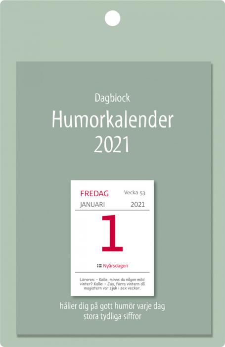 Väggplån med dagblock humor 2021