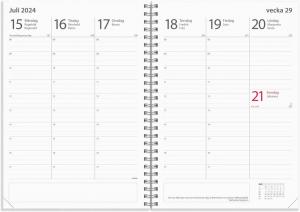 Kalender Study A5 Star 2023-2024