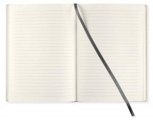 Linjerad Notebook A5 128 sidor Rough Linen