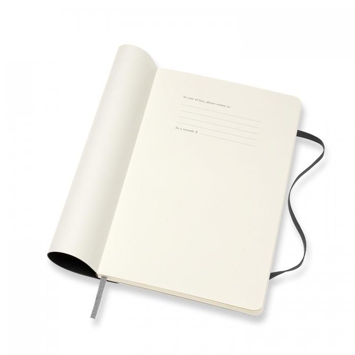 Moleskine Monthly Notebook svart soft large 21/22