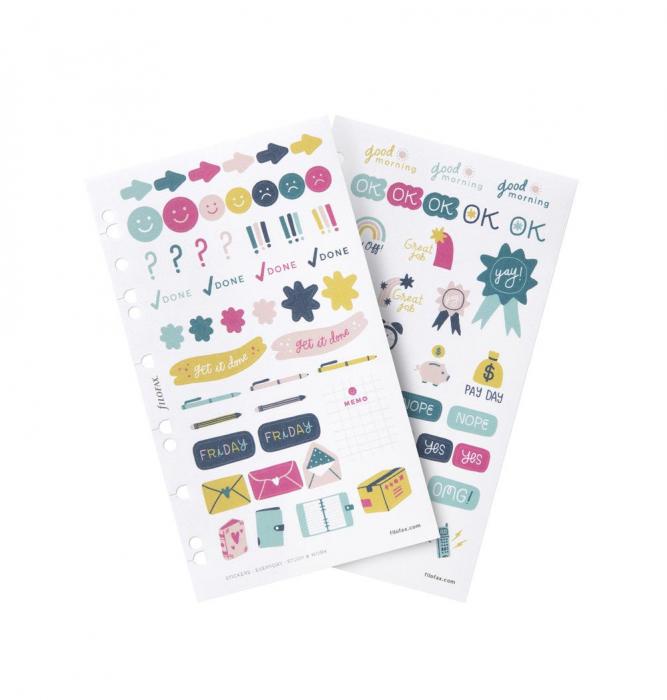 Filofax Everyday Study & Work stickers