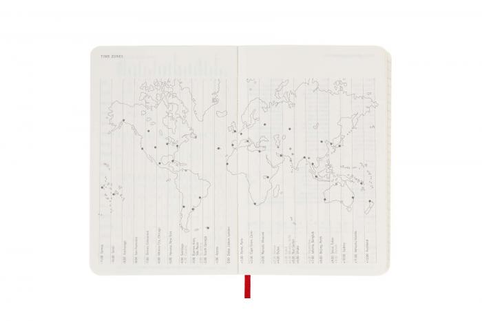 Moleskine Veckokalender Pocket soft 22/23 Rd