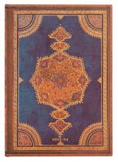 Paperblanks Dayplanner Midi Safavid Indigo 23-24