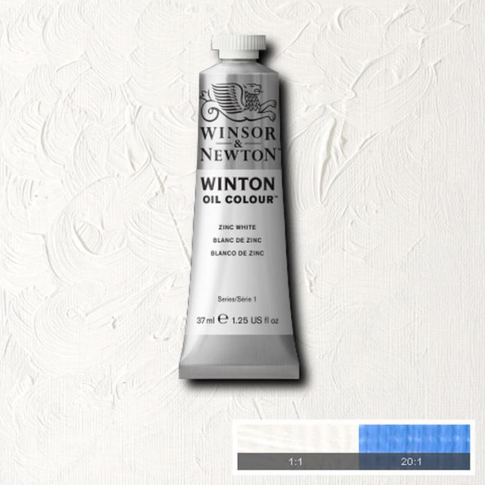 Oljefärg W&N Winton 37ml Zinc white 748