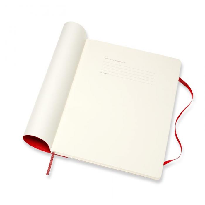 Moleskine Weekly notebook XL Soft Red 2022