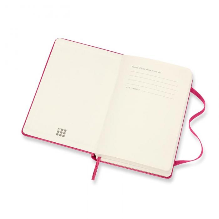 Moleskine Daily Pink Hard Pocket 2022