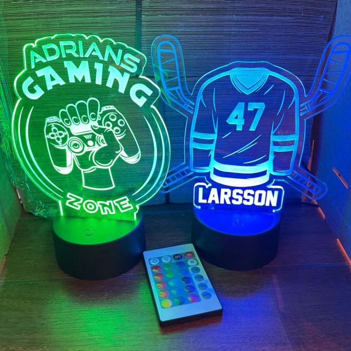 Personlig Lampa - Sport