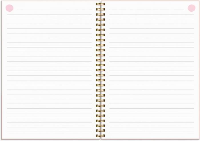 Life Planner Pink Horisontell 2023-2024