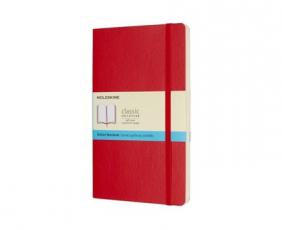 Moleskine Dotted Soft Notebook Large - Röd