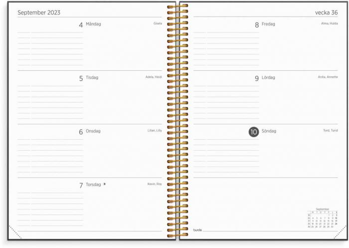  Kalender Organizer & Notes 2023-2024