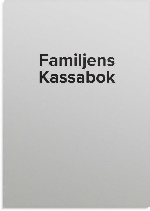 Familjens Kassabok A4 