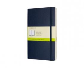 Moleskine Notebook Large Soft Cover - Blå - Olinjerad