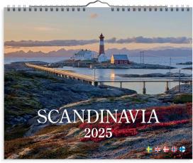 Väggkalender Scandinavia 2025
