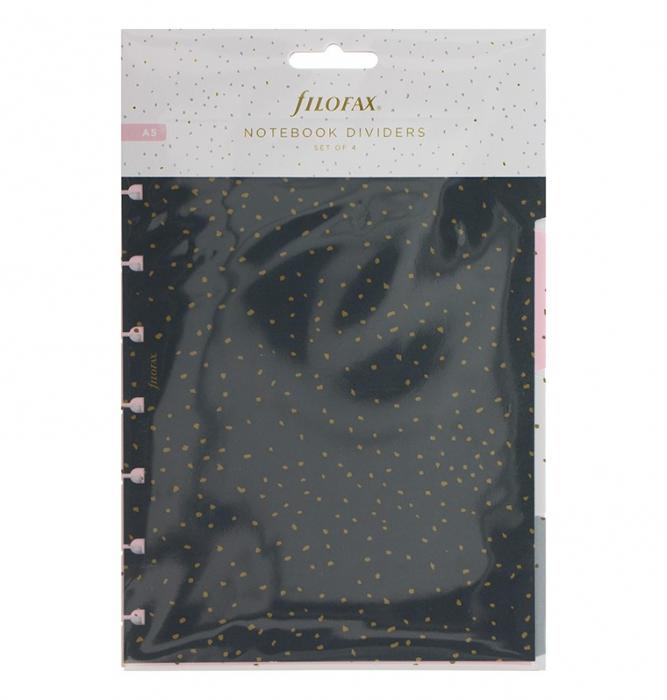Filofax A5 Notebook avdelare Confetti