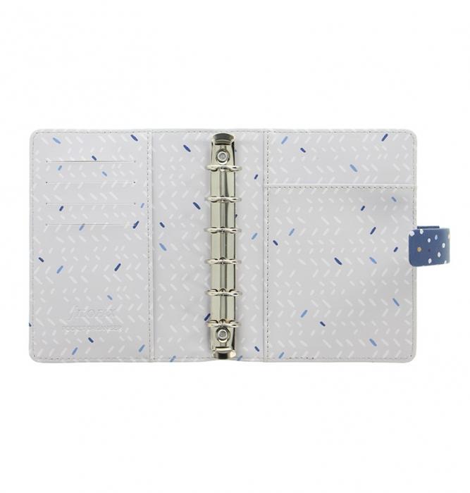 Filofax Indigo Pocket Snow 