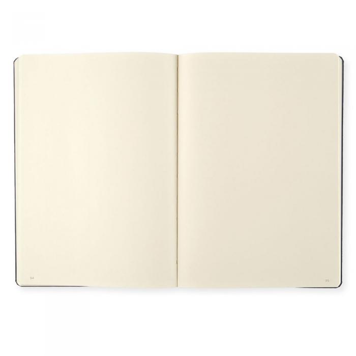 Leuchtturm Notebook A5 hard 249s Black olinjerad