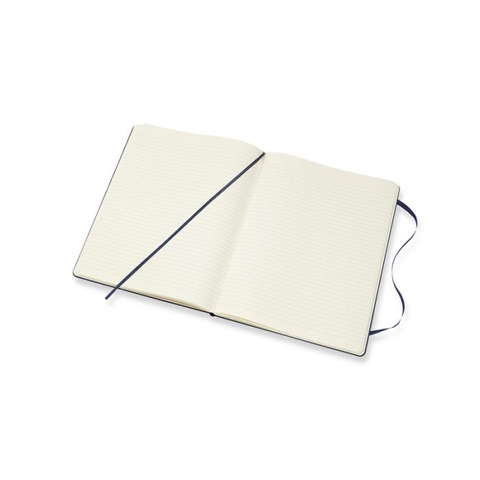 Moleskine Notebook X-large Hard Cover - Bl - Linjerad 