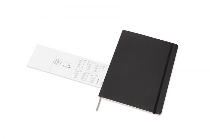 Moleskine Monthly Notebook XL svart soft 21/22