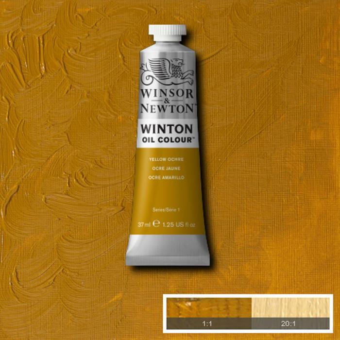 Oljefrg W&N Winton 37ml Yellow ochre 744