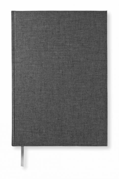 Olinjerad Blank Book A4 192 sidor Graphite