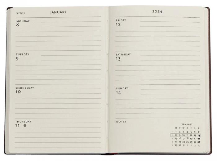 Paperblanks Dayplanner Mini Fiammetta 23-24