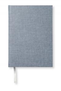 Olinjerad Blank Book A5 - 128 sidor denim