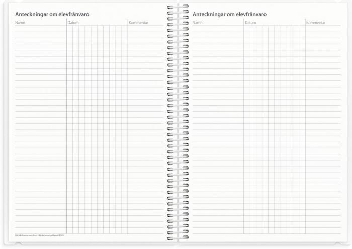 Lärarkalender förskolan 2022-2023