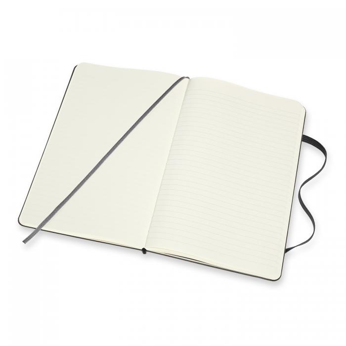 Moleskine Plain/Ruled Classic Notebook Large Black 