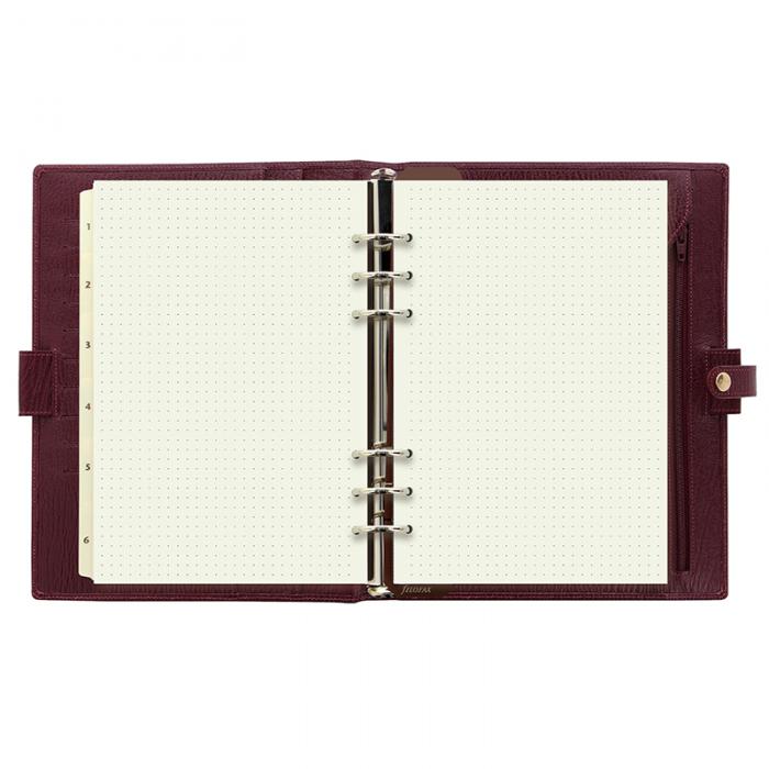 Filofax Chester A5 röd