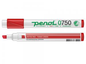 Märkpenna Penol 0750 röd