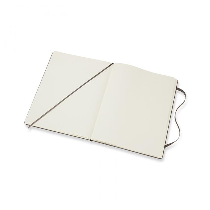 Moleskine Moleskine Notebook X-large Hard Cover - Brun - olinjerad - Kalenderkungen.se
