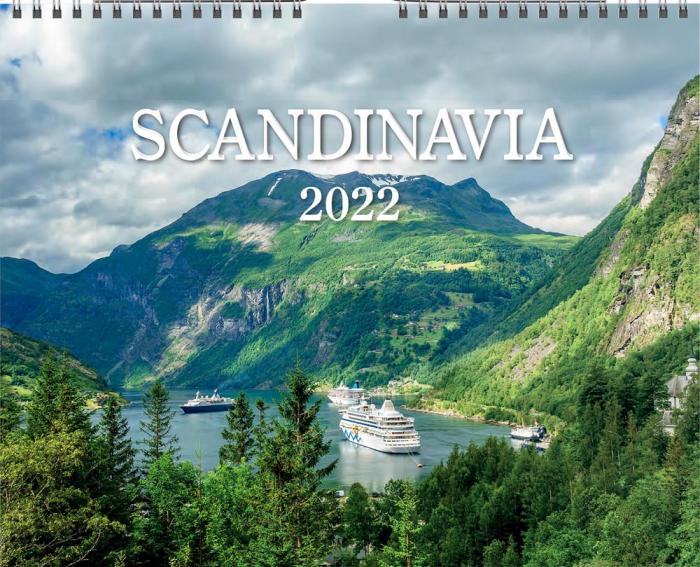 Väggkalender Scandinavia 2022