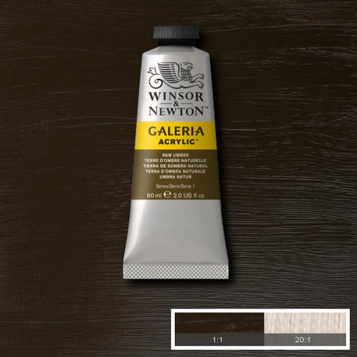 Akrylfrg Galeria 60ml Raw umber 554