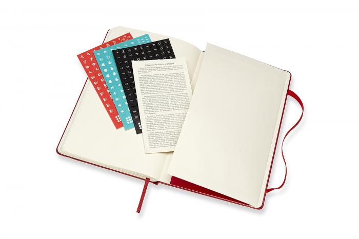 Moleskine Weekly Notebook Red hard Large 2021