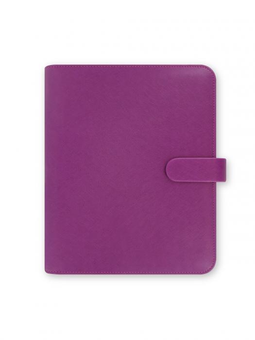 Filofax Saffiano A5 hallonrd