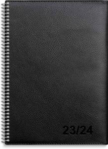 Kalender Study A5 Twist svart 2023-2024