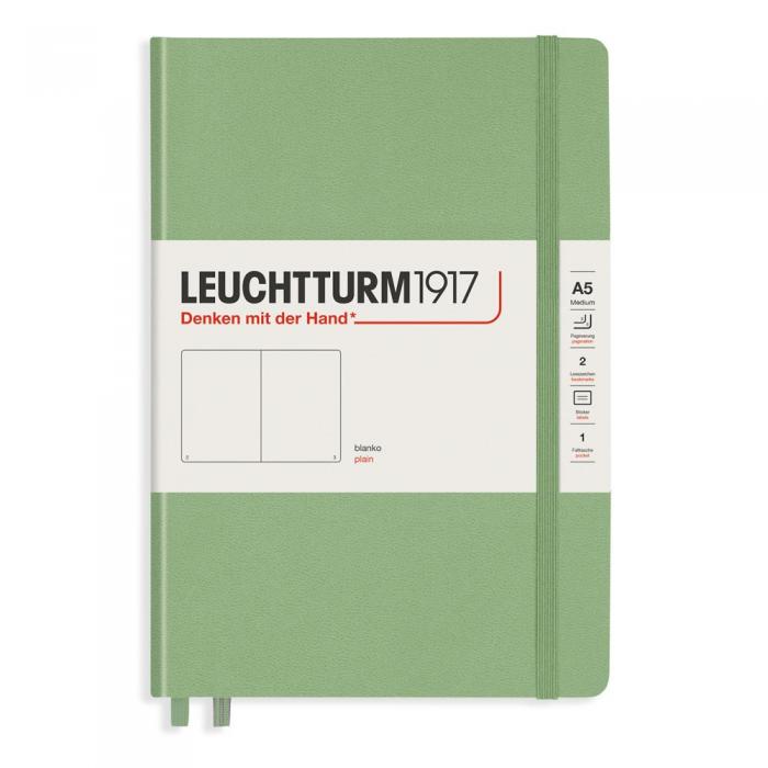 Leuchtturm Notebook A5 hard 249s Sage olinjerad 